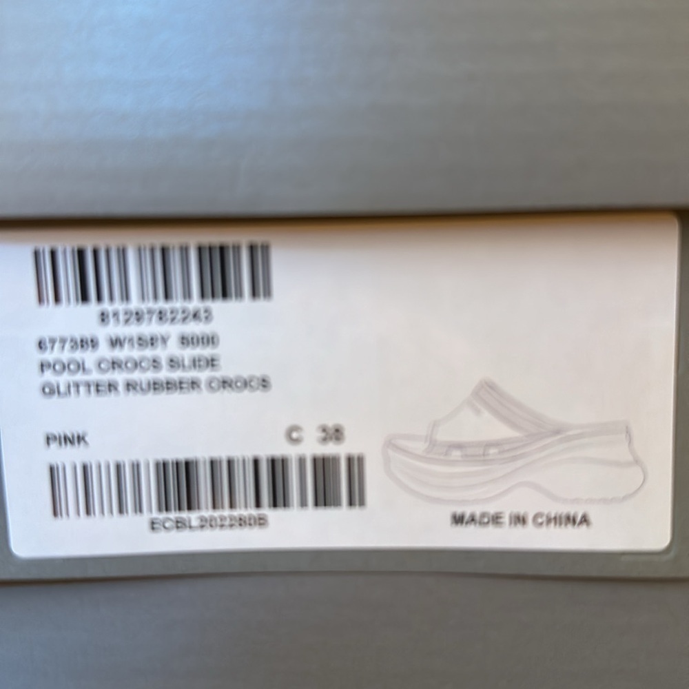 BALENCIAGA 
Pool Crocs™ Rubber Mules - Picture 7 of 7